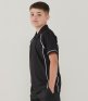 Finden and Hales Kids Performance Piped Polo Shirt