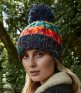 Beechfield Corkscrew Pom Pom Beanie