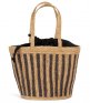 Native Spirit Stripy Seagrass Basket Bag