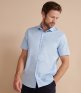 Henbury Short Sleeve Stretch Poplin Shirt