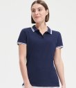 Cotton Polos - Ladies Contrast