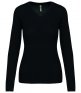 Kariban Ladies Cotton Acrylic V Neck Sweater