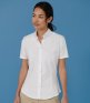 Henbury Ladies Modern Short Sleeve Regular Fit Oxford Shirt