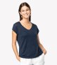 Native Spirit Ladies V Neck Linen T-Shirt