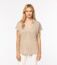 Native Spirit Ladies Linen Polo Shirt