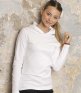 Ladies T-Shirts - Hooded Long Sleeve